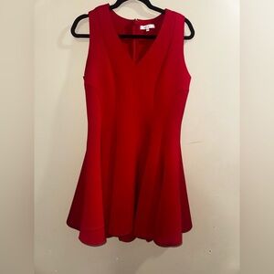 Lucy Paris Vibrant Red Mini Dress